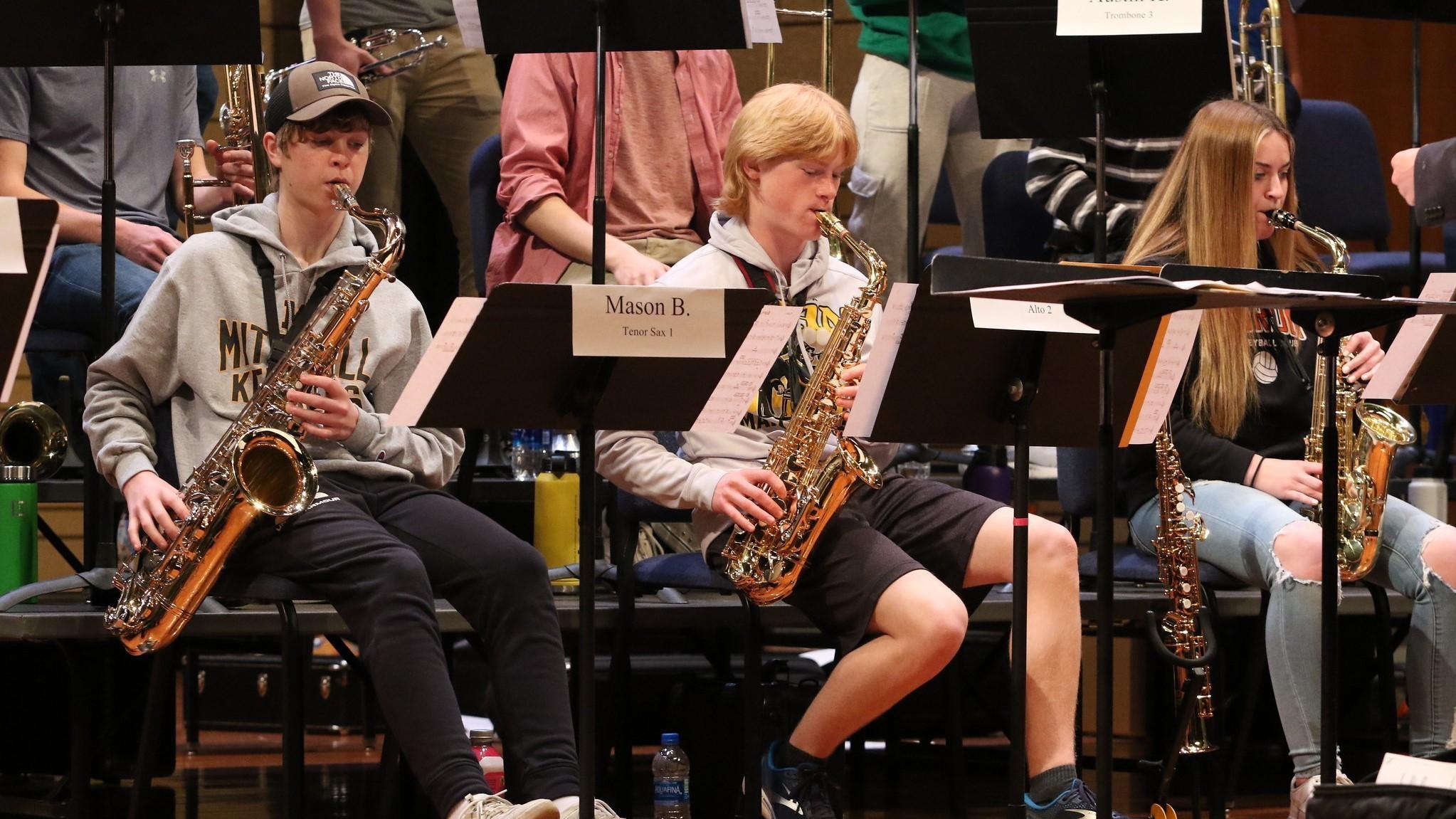 HS Jazz Band Pix