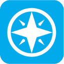 Passport logo in blue