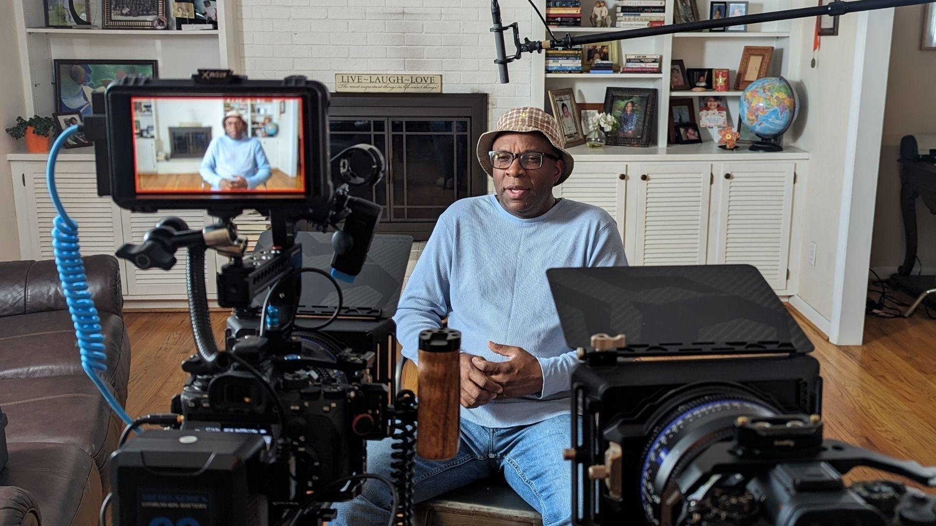 A "behind-the-camera" look at filming Ricky Moore, who was featured in season 9 of My Home, NC.