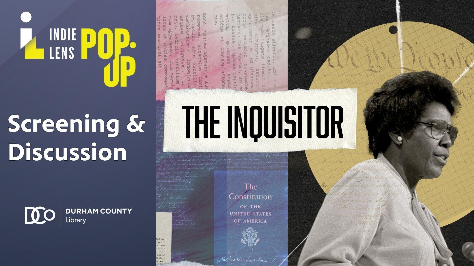 Indie Lens Pop-Up: The Inquisitor Screening and Discussion.