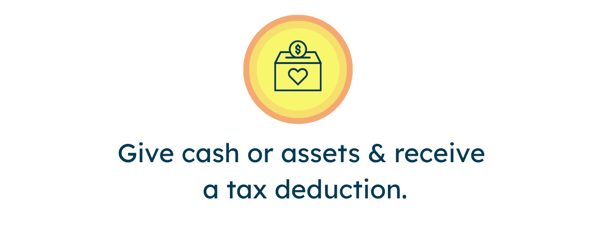 Give Cash or Assets to a DAF